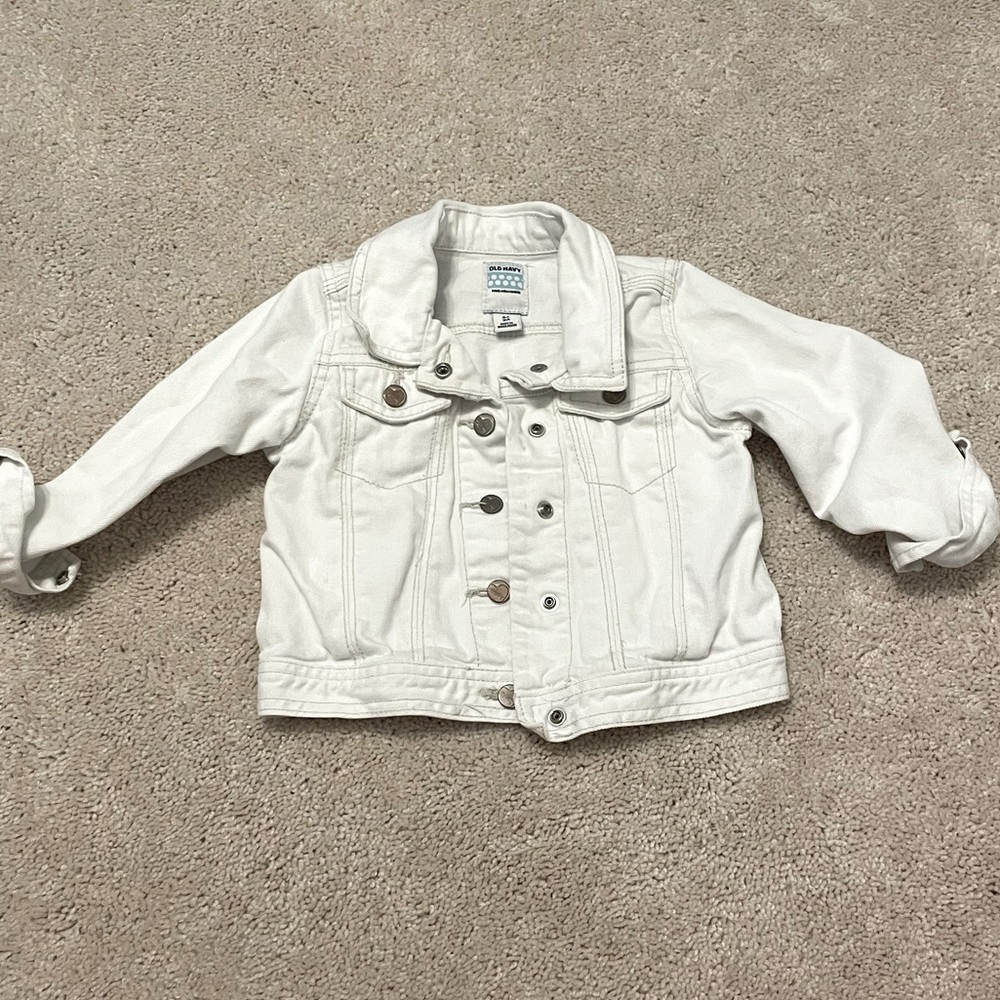 White Denim Jean Jacket 2T